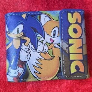 New Sonic The Hedgehog Anime Manga Leather Wallet